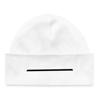 Art - And the lamb makes ... - Baby Organic Beanie - white - Front