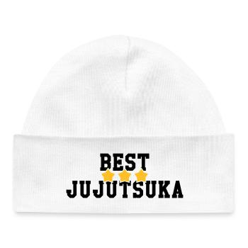 Jujutsu Jiu Jitsu Jiujitsu Ju-jitsu Jiu-jitsu - Baby Organic Beanie - white - Front