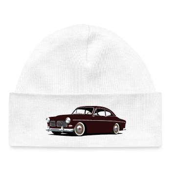 serie 120 simple custom - Bonnet bébé bio - blanc - Devant