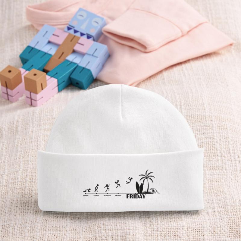Finally Friday Beach Evolution Baby Organic Beanie