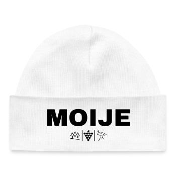MOIJE - Baby Organic Mütze - Weiß - Vorne