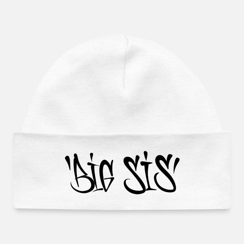 Grande Sœur - Bonnet bébé bio - blanc