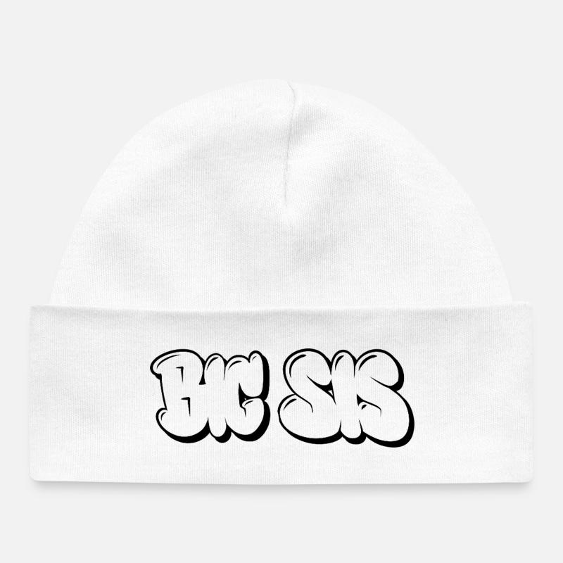 Grande Sœur - Bonnet bébé bio - blanc