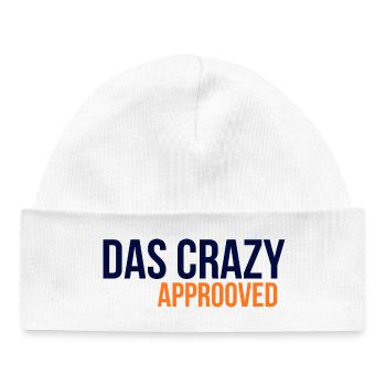 GIUDAN Youth Word 25 Collection THE CRAZY APPROVED - Bonnet bébé bio - blanc - Devant
