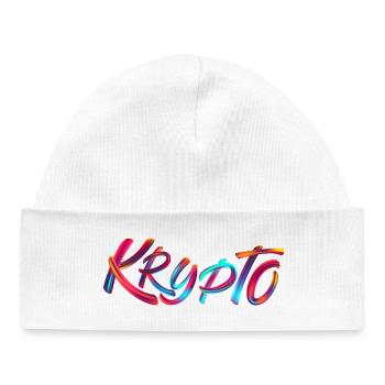 Krypto / Crypto - Baby Organic Mütze - Weiß - Vorne