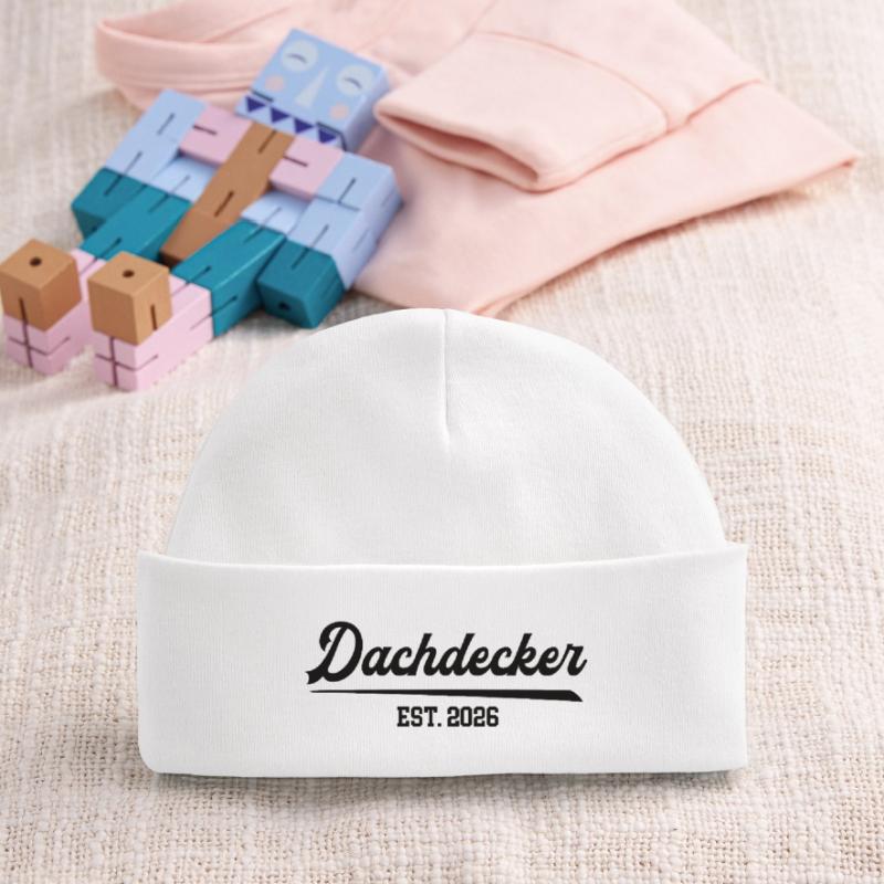 Roofer 2026 Occupation Roofing Apprentice Apprentice Baby Organic Beanie