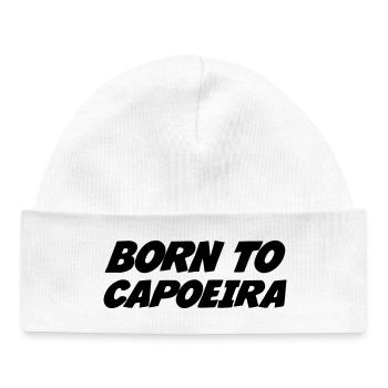 Born for capoeira - Baby Organic Beanie - white - Front