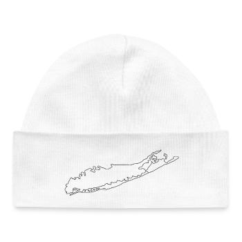 Long Island - Baby Organic Beanie - white - Front