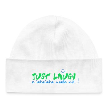 E 'aka'aka wale no - Baby Organic Beanie - white - Front