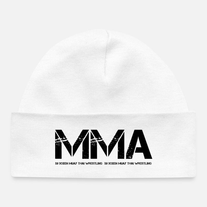 MMA - Bonnet bébé bio - blanc