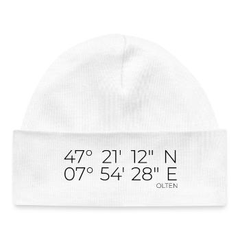 Coordinates Olten - Baby Organic Beanie - white - Front