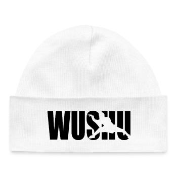 Wushu Kung Fu Kampfkunst Klassisches Design - Baby Organic Mütze - Weiß - Vorne