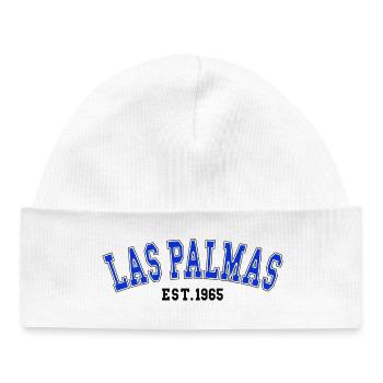 Las Palmas Est. 1965 - Baby Organic Beanie - white - Front