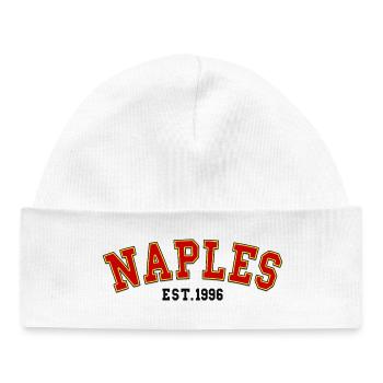 Naples Est. 1996 - Baby Organic Beanie - white - Front
