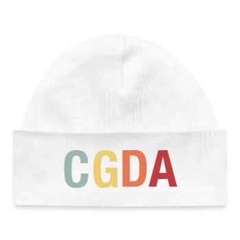CGDA Bratsche Viola Tuning Saite Musiker retro - Baby Organic Mütze - Weiß - Vorne