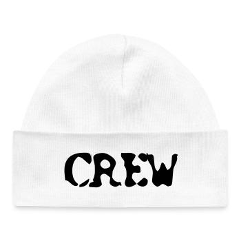 CREW - Bonnet bébé bio - blanc - Devant