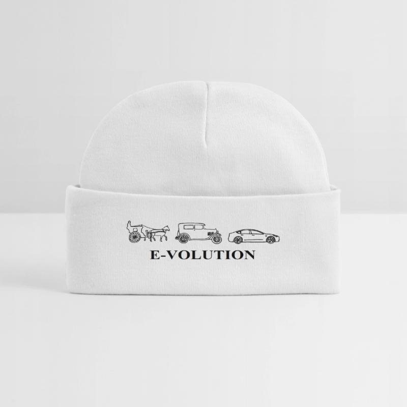 E-Volution Auto Evolution Baby Organic Beanie