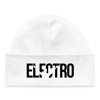elektro - Baby Organic Mütze - Weiß - Vorne