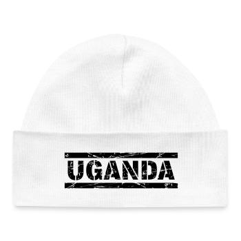 Uganda - Baby Organic Beanie - white - Front