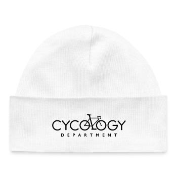 Département de cycologie - Bonnet bébé bio - blanc - Devant