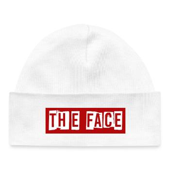 The Face - Baby Organic Beanie - white - Front