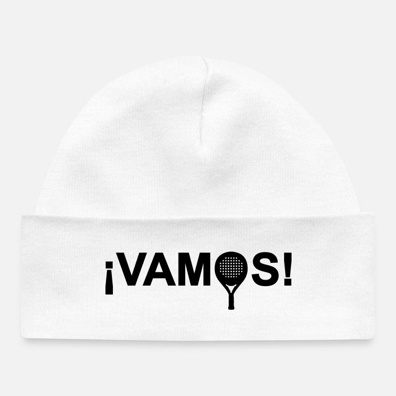 Vamos! - Baby Organic Beanie - white