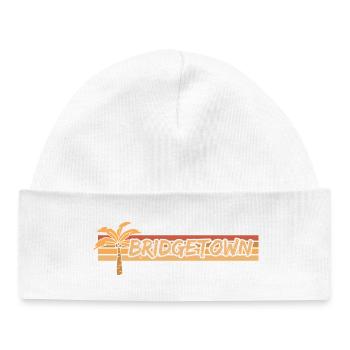 Bridgetown comme jour férié - Bonnet bébé bio - blanc - Devant