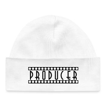 producteur - Bonnet bébé bio - blanc - Devant