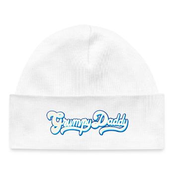 Scénario de Grumpy Daddy - Couleur « Crème fouettée » - Bonnet bébé bio - blanc - Devant