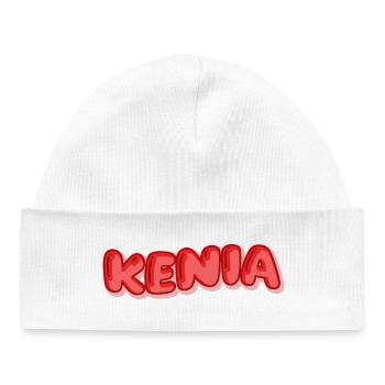 Kenya - Baby Organic Beanie - white - Front