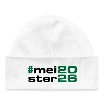 Champion 2026 Championship - Baby Organic Beanie - white - Front
