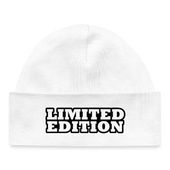 Limited edition - Baby Organic Beanie - white - Front