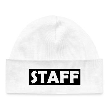 Personnel - Bonnet bébé bio - blanc - Devant