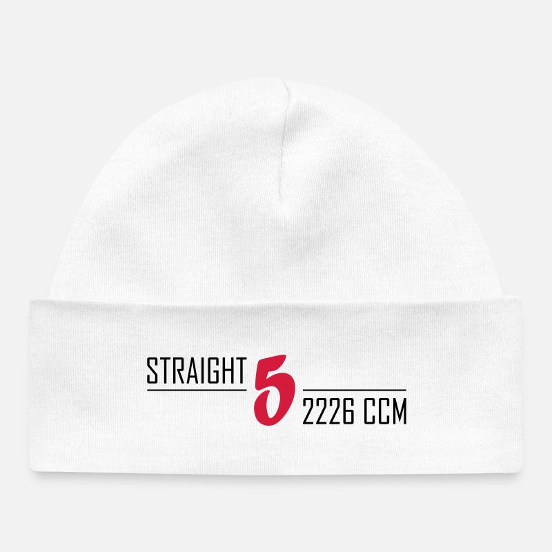 Hétéro cinq - Bonnet bébé bio - blanc