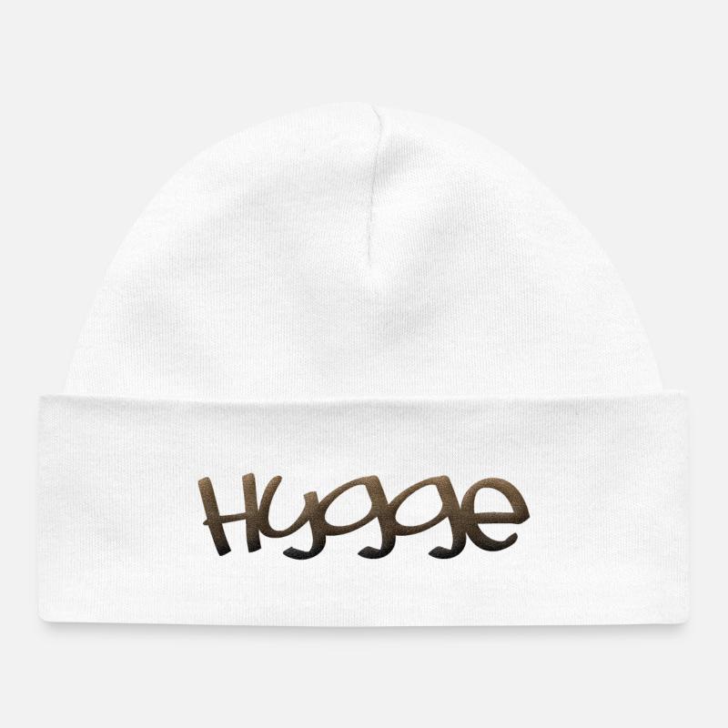 hygge - Bonnet bébé bio - blanc