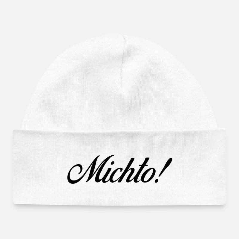 michto - Bonnet bébé bio - blanc