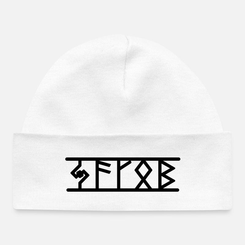 Jakob - Baby Organic Beanie - white