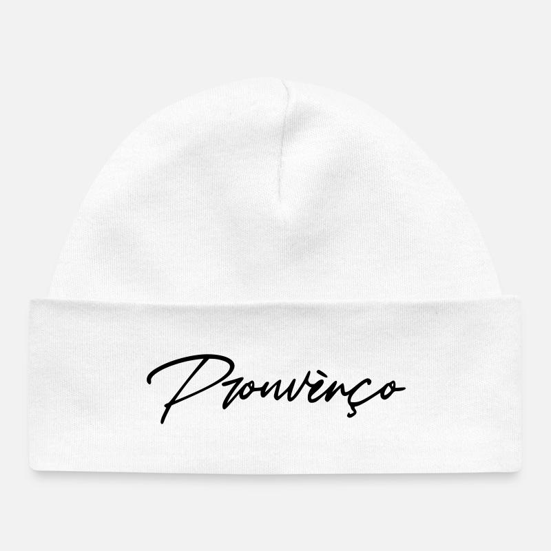 Prouvènço - Baby Organic Beanie - white