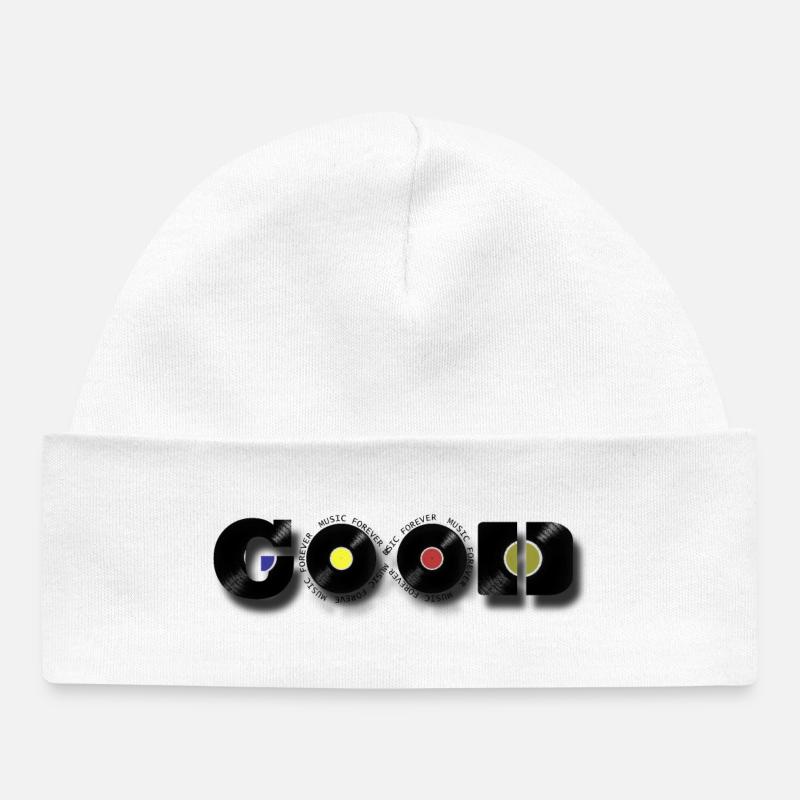 GOOD - Bonnet bébé bio - blanc