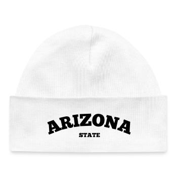 État de l’Arizona - Bonnet bébé bio - blanc - Devant