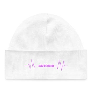 Antonia - Baby Organic Beanie - white - Front