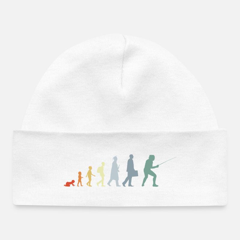 Escrimeur Evolution - Bonnet bébé bio - blanc