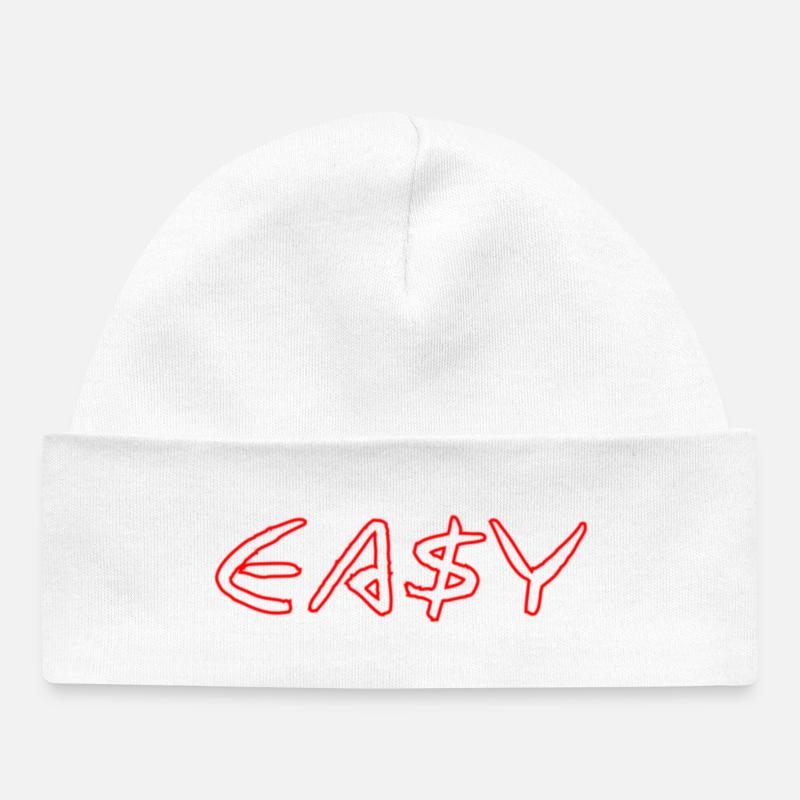 Easy - Baby Organic Beanie - white