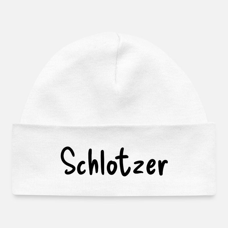 Schlötzer - Bonnet bébé bio - blanc
