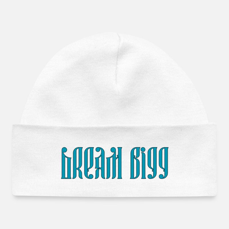 Dream Bigg - Bonnet bébé bio - blanc