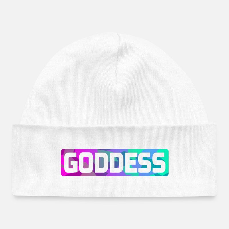 DÉESSE - Bonnet bébé bio - blanc