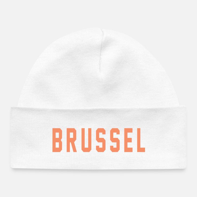 Bruxelles - Bonnet bébé bio - blanc