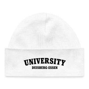 University of Duisburg Essen - Baby Organic Beanie - white - Front