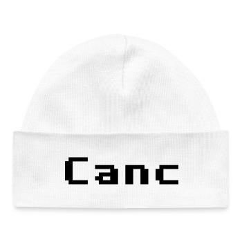 Colorful Geometric Abstract Design - Baby Organic Beanie - white - Front