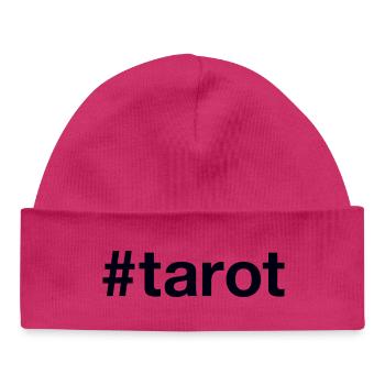 Tarot Hashtag - Bonnet bébé bio - blanc - Devant